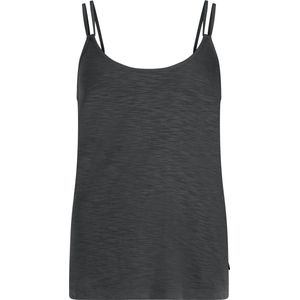 Protest Prtkae – Spaghetti top Dames – Ronde hals – Verstelbare bandjes – True Black