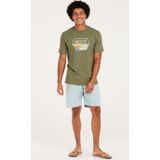 Protest Prtstan – T shirt Heren – Korte mouwen – Ronde hals – Artichoke Green