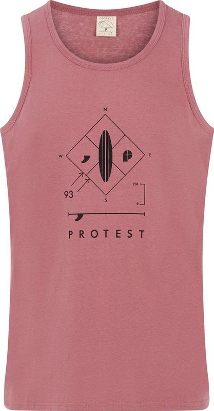 Protest - PRTRALLY - Mouwloos T-shirt - BCI-katoen - Normale Pasvorm