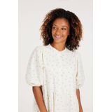 Protest - PRTDAILA - Blousejurk - Canvasoffwhite - Korte Mouwen - Maxi Jurk