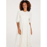 Protest - PRTDAILA - Blousejurk - Canvasoffwhite - Korte Mouwen - Maxi Jurk