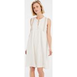 Protest Prtsires – T shirt Dames – Korte mouwen – Ronde hals – Canvasoffwhite