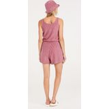 Protest Prtmaryam – Playsuit Dames – Badstof – Tailleband elastiek – Deco Pink