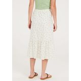 Protest - Midi Rok - Ecru/Groen - All Over Print