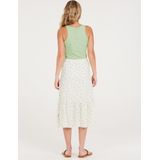 Protest - Midi Rok - Ecru/Groen - All Over Print