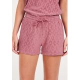 Protest Prtkenza – Korte broek Dames – Badstof – Tailleband elastiek – Deco Pink