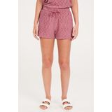Protest Prtkenza – Korte broek Dames – Badstof – Tailleband elastiek – Deco Pink