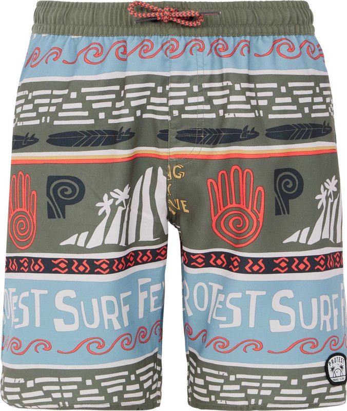 Protest - Prtcinema - Beachshort - Artichoke Green - 100% Polyester