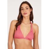 Protest - Mixplay - Halter Bikini Top - Smooth Pink - B&C-Cup - Ribstof