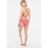 Protest - PRTBOOGIE - Voorgevormde Triangelbikini - Roze - Ribstructuur