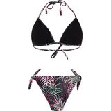 Protest - PRTISOLA - Triangel Bikini Set - Pillow Pink - Koordsluiting - Uitneembare Vulling