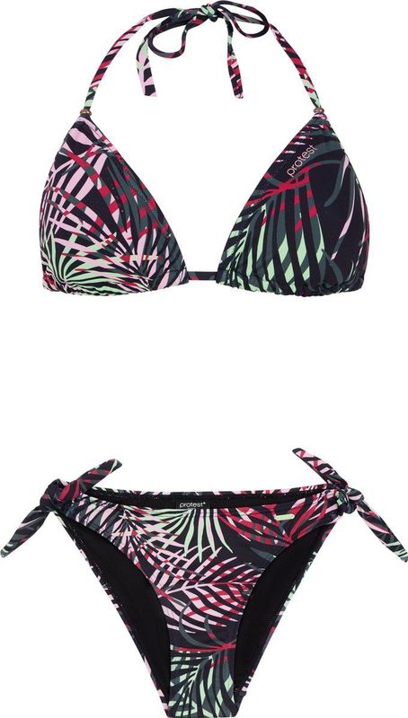 Protest - PRTISOLA - Triangel Bikini Set - Pillow Pink - Koordsluiting - Uitneembare Vulling