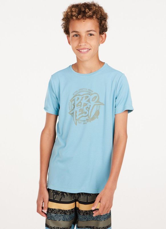 Protest - PRTISLAND JR - UV-werend T-shirt - Korte Mouwen - Voor Kinderen