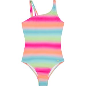 Protest - PRTRICA JR - Badpak - Blauw - Meisjes - Gestreept