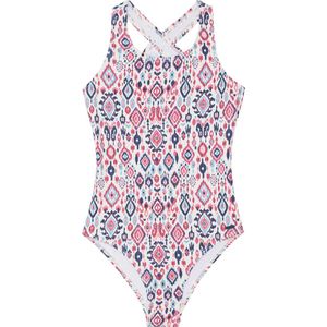 Protest badpak PRTSHAKILA JR wit/blauw/roze