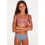 Protest - Prtcreek Triangle Bikini - Deco Pink - 94% Polyester - 6% Elastaan