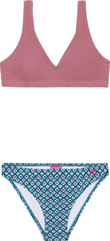 Protest - Prtcreek Triangle Bikini - Deco Pink - 94% Polyester - 6% Elastaan