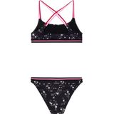 Protest - Prtnisia - Halterbikini - True Black - PVRE Green-serie