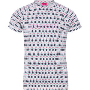 Protest - PRTICET JR - UV T-shirt - Blauw/Roze - Korte Mouwen - CE-keurmerk UV-bescherming