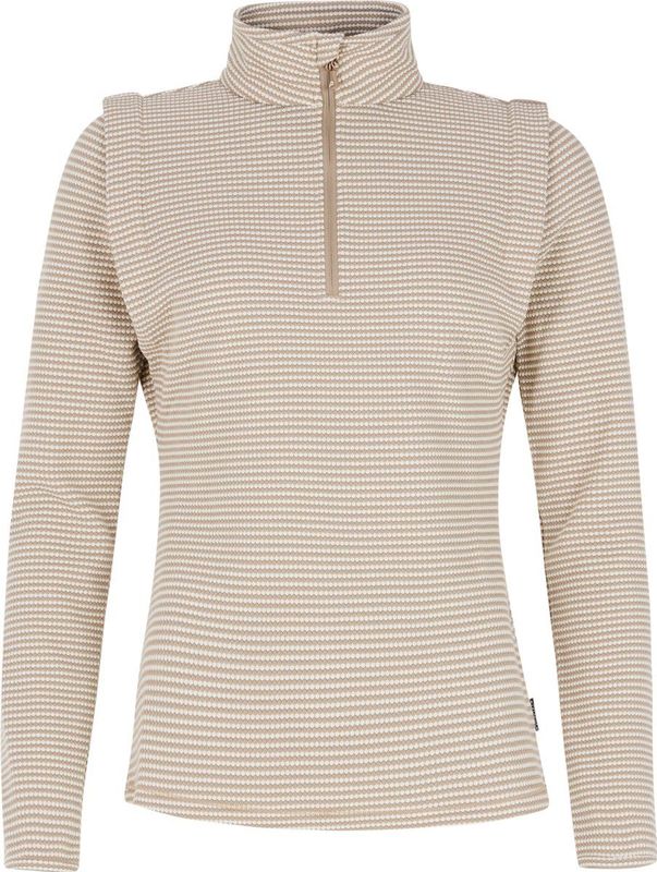 Protest PRTIVORY Dames Top - 1/4 Ritssluiting - Ruitjespatroon
