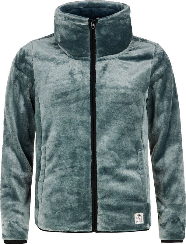 Protest - Vance - Fleece - Zwart - Geotech - Volledige Rits