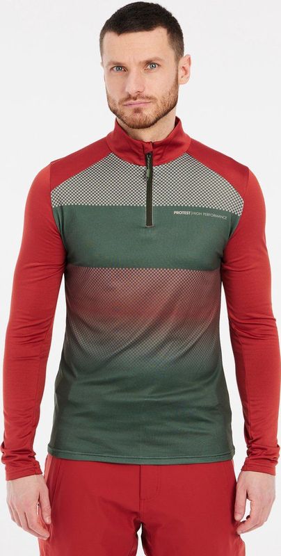 Protest - PRTENVILLE - Fleece - Gerecycled - Halve Rits