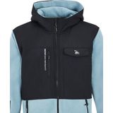 Protest - PRTGRID - Fleece Met Volledige Rits - Zwart