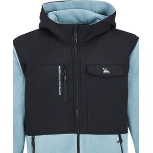 Protest - PRTGRID - Fleece Met Volledige Rits - Zwart