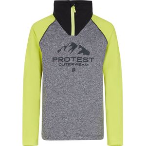 Protest Prtraf Jr – Sweater Jongens – Lange mouwen – 1/4 rits – Dark Grey Melee