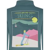 PROTEST - desra jr 1/4 zip Active Top - Pully+r Ski Meisjes - Groen
