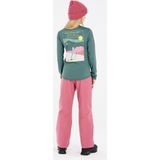 PROTEST - desra jr 1/4 zip Active Top - Pully+r Ski Meisjes - Groen