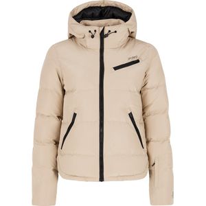 Protest Dames Snowboardjas - Beige - Ski Jas met Ademend Vermogen