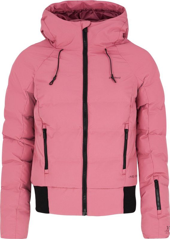 Protest Ski Jas Dames Rose Dust - Waterdicht en Ademend
