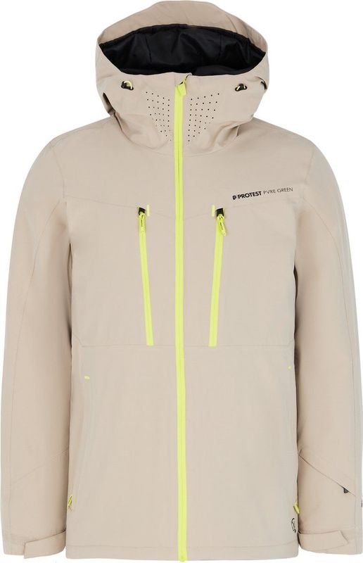 Protest - Prttimothy - Ski Jas - Bamboo Beige - Gerecycled Polyester