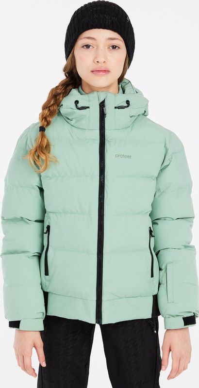 Protest - PRTELINY JR - Ski- en Snowboardjas - Groen - PFC-vrij - Waterafstotend