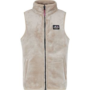 Protest - PRTZELDA JR - Bodywarmer - Bamboobeige - Ritssluiting - Teddy