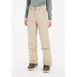 Protest Prtcinnamones - Skibroek Dames - Zak met rits - Verstelbare schouderbanden - Waterkolom 10K – Bamboobeige