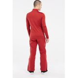 Protest - Rewill 1/4 Zip Top - Barn Red - Polyester/Elastaan