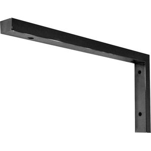Wiesbaden Modul support beugel 46x22 cm L-vorm mat zwart