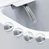 Wiesbaden Vesta Comfort Rimless Douche-Wc - Wit