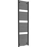 Wiesbaden Elara sierradiator 180x45 cm mat zwart midden/onderaansluiting