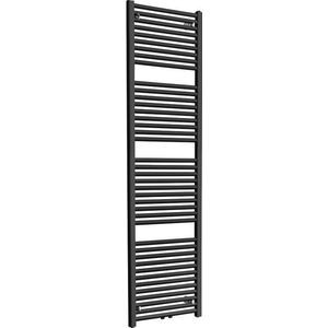 Wiesbaden Elara sierradiator 180x45 cm mat zwart midden/onderaansluiting