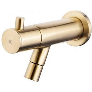 Fonteinkraan wiesbaden amador inbouw 1/2 messing geborsteld goud