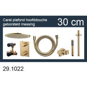 one-pack inbouwthermostaatset rond type 403 GM (30cm)