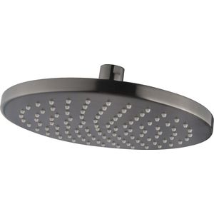 Luxe hoofddouche wiesbaden rond 20 cm gunmetal