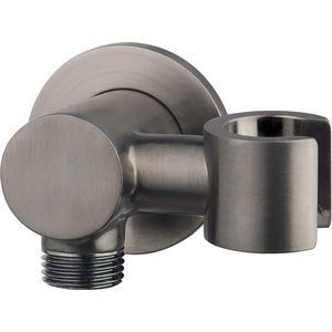 Xellanz Luxe Doucheaansluiting + Kantelb.Opsteek 1/2"" - Gunmetal
