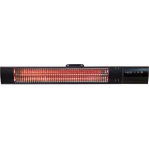 Sunred Wandverwarmer Royal Diamond Dark 2000W - Rose Gold Carbon Zwart