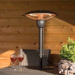Sunred Tafelverwarmer Barcelona 1500W - Halogeen - Zwart