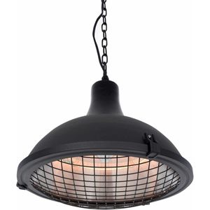 Sunred Terrasverwarmer Indus II - Hangend 2100W Halogeen Zwart