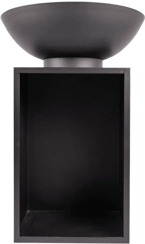 RedFire-Vuurschaal-met-barbecuegrill-ONYX-met-hoes-60-cm